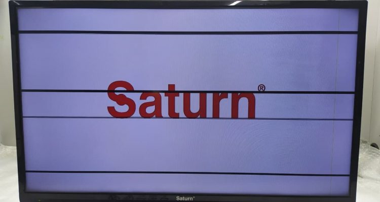 Горизонтальные черные полосы на экране Saturn HD LED32C